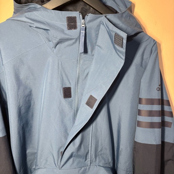 Adidas Primegreen Hooded Anorak Jacket Men’s 2XL Pullover Windbreaker - Picture 4 of 12